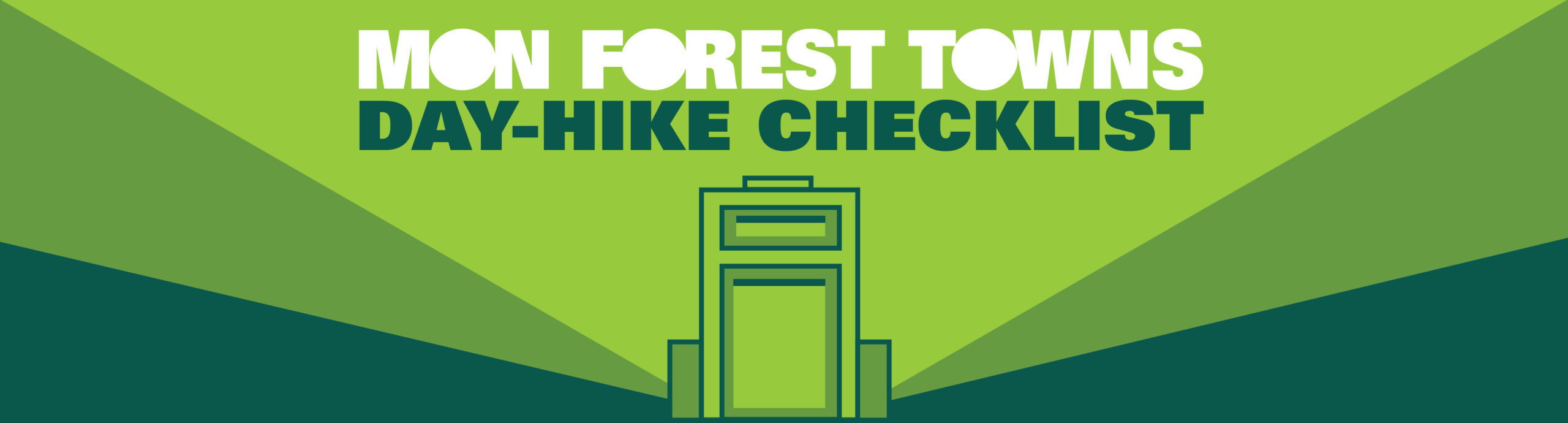 Mon Towns Day Hike Checklist Graphic