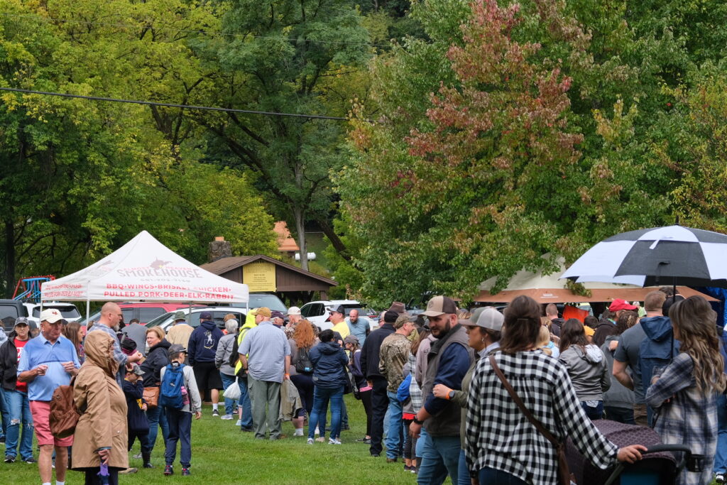 Master the Mon by bringing cash to events like Marlinton's Roadkill Cookoff Festival