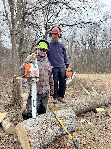 AmeriCorps Chris Downing during Trail Stewardship Training